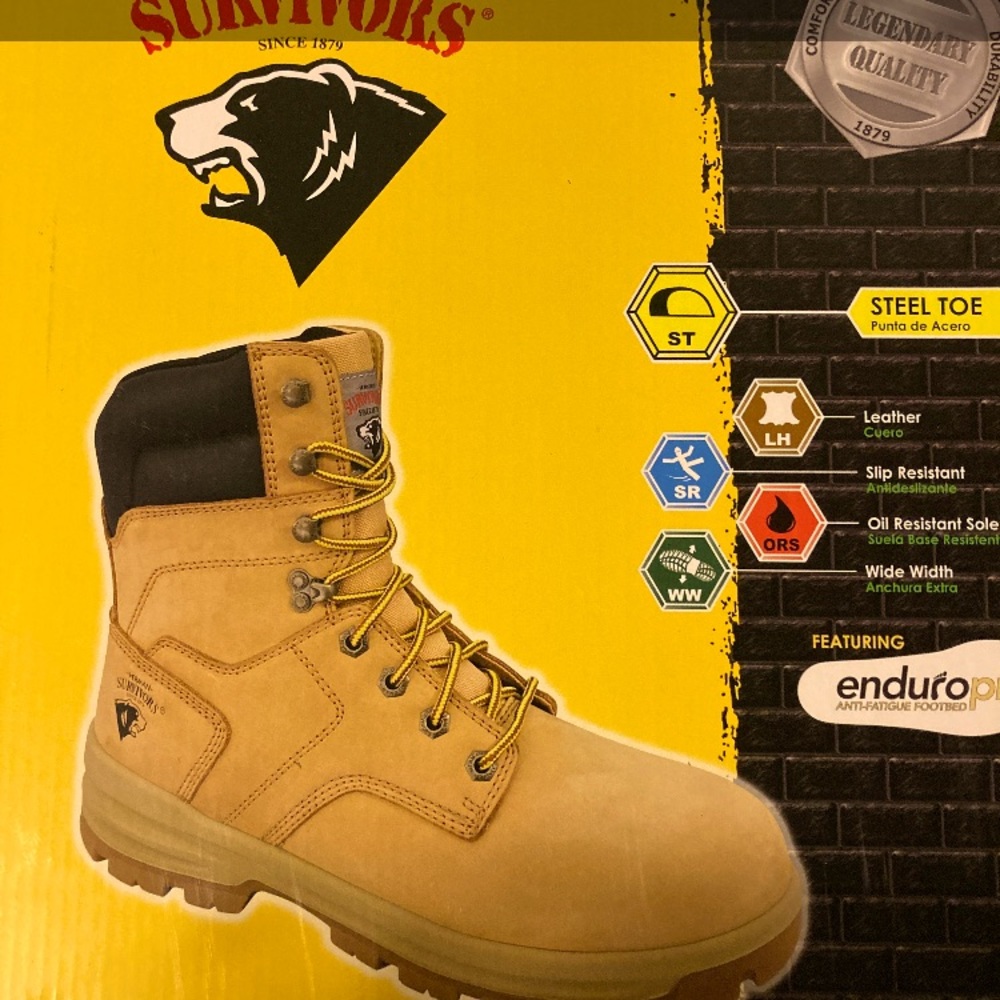 Steel Toe Work Boots